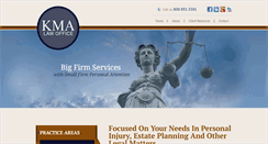 Desktop Screenshot of kma-law.com